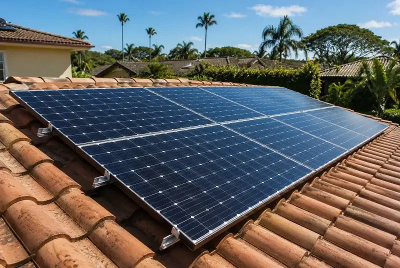 Installation de panneaux solaires à Cerizay